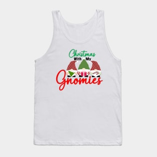 Christmas with my Gnomies Tank Top